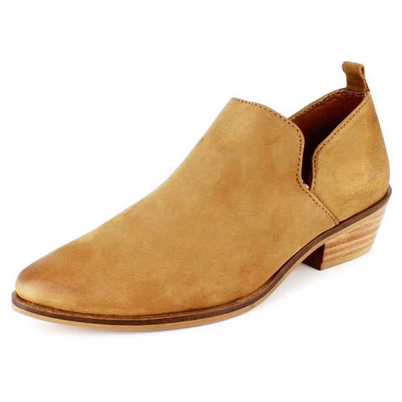 {ARTISAN BY ZIGI} Adal Pointed Toe Block Heel Slip On Leather Booties - Picture 16 of 16